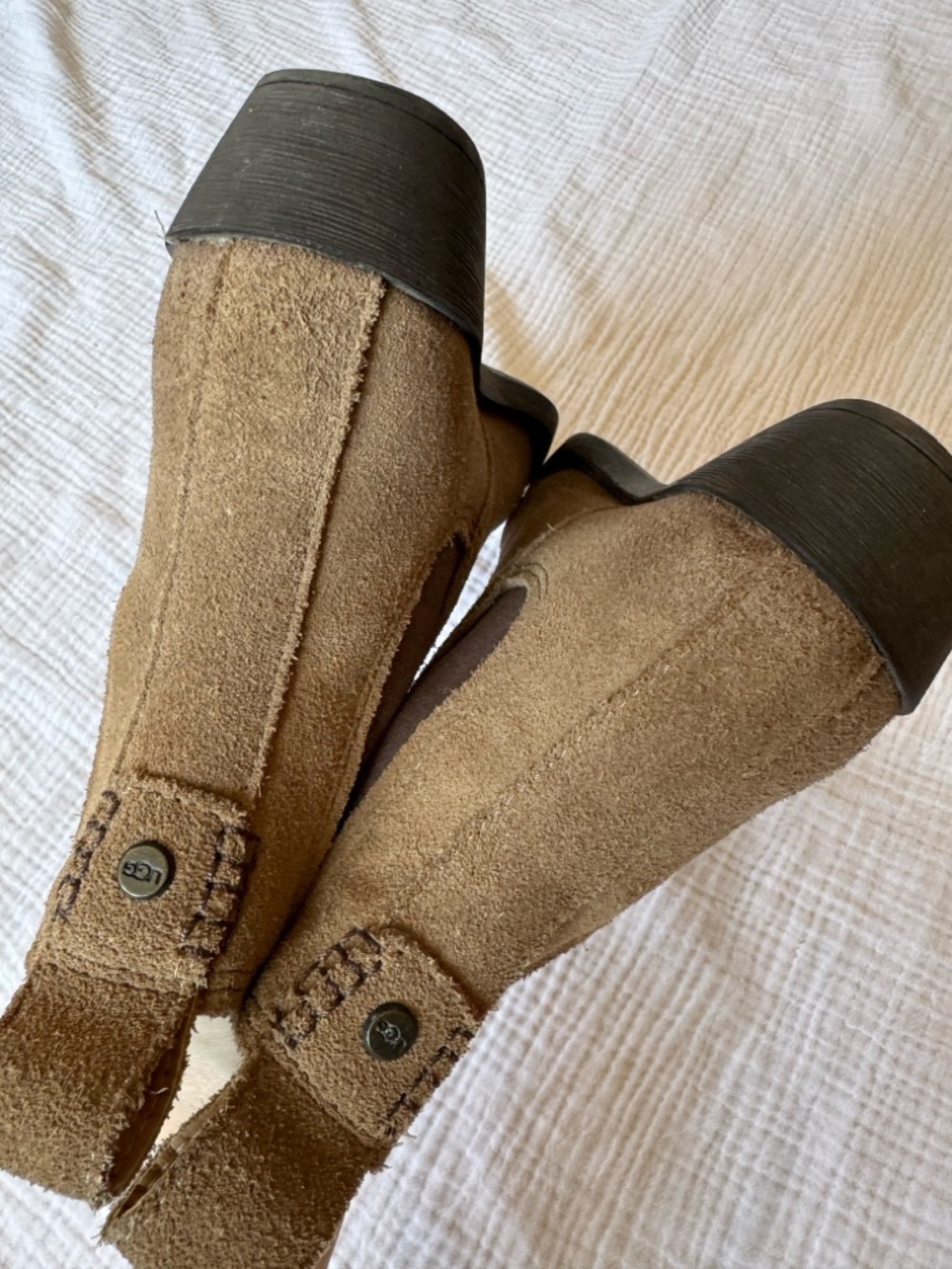 UGG Suede Chelsea Boots - Picture 10 of 11
